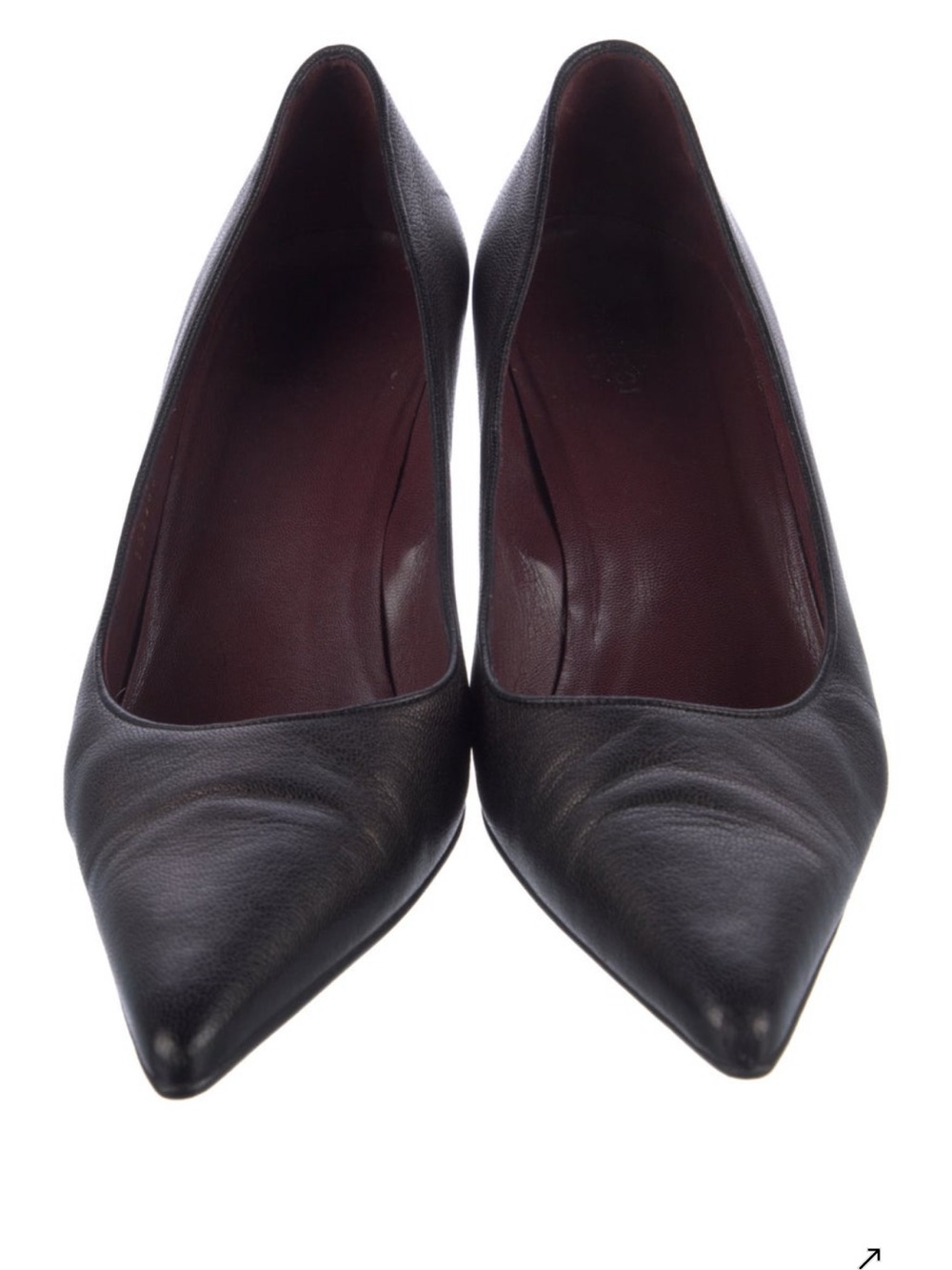 Black Pointed Toe Gucci Women’s Heels